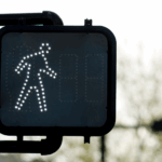 Colorado Pedestrian Crosswalk in boulder