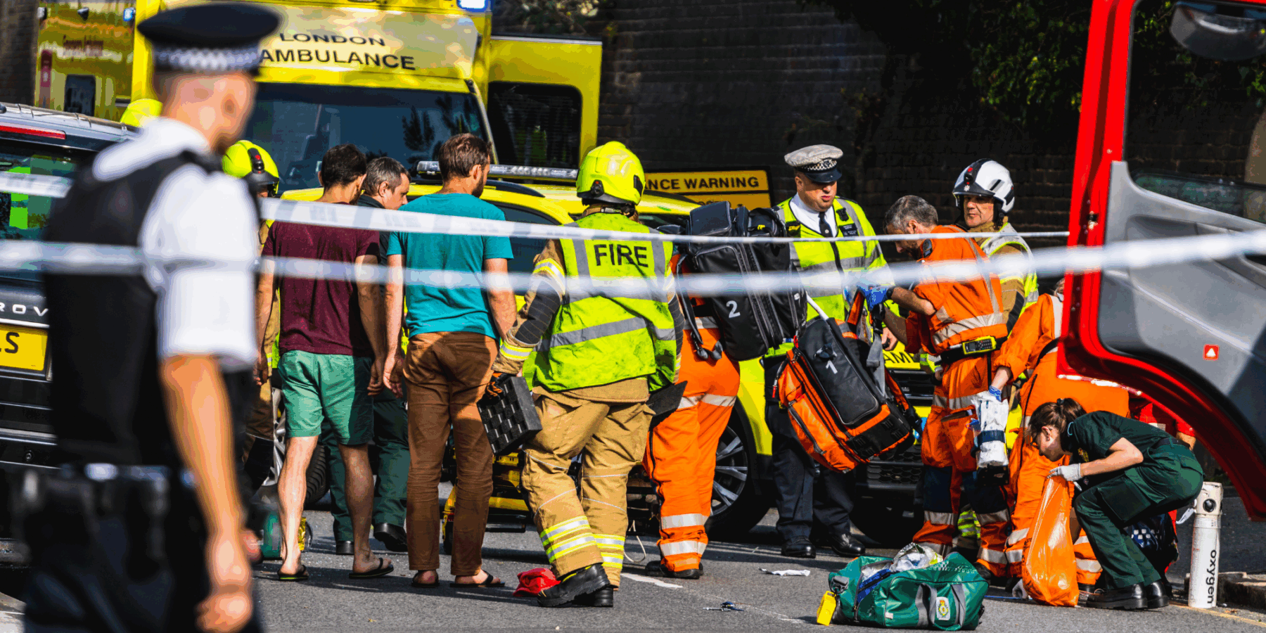 fatal car accident with ambulance