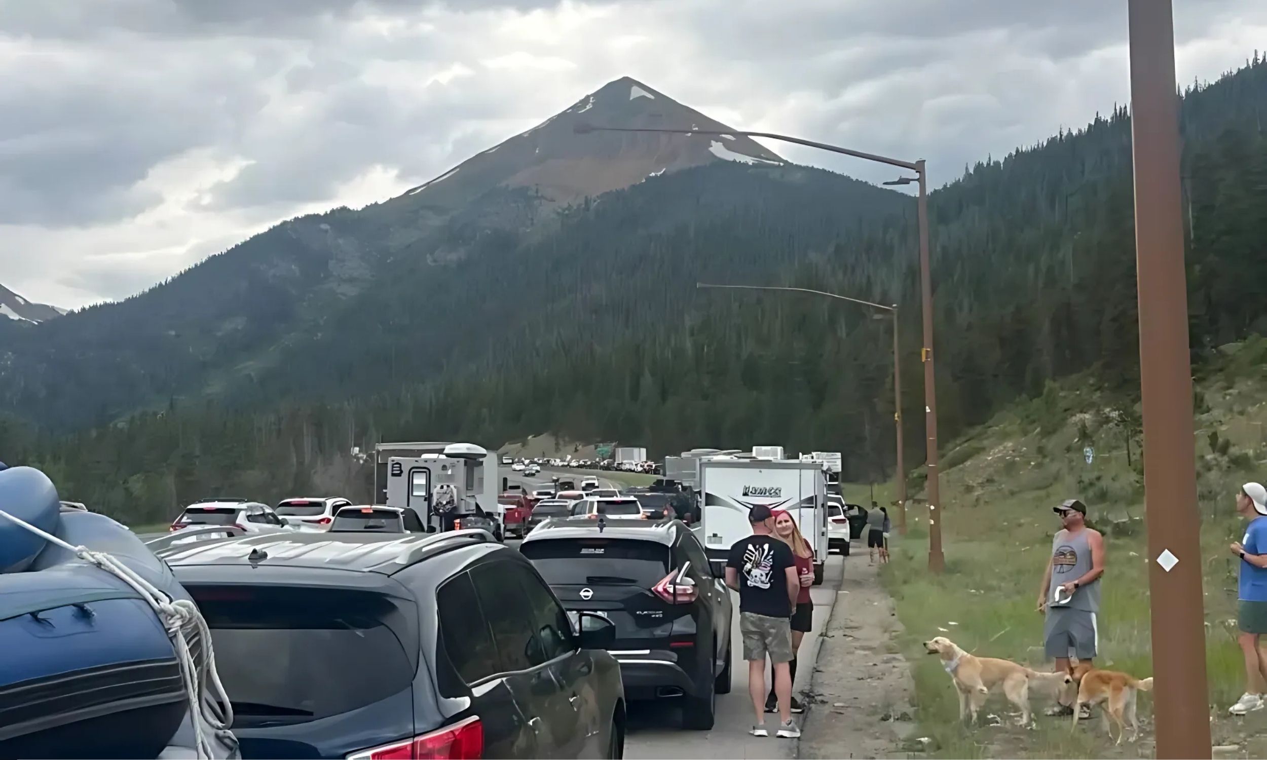 Denver Car Accident on I-70 Sparks Fire and Highway Closure